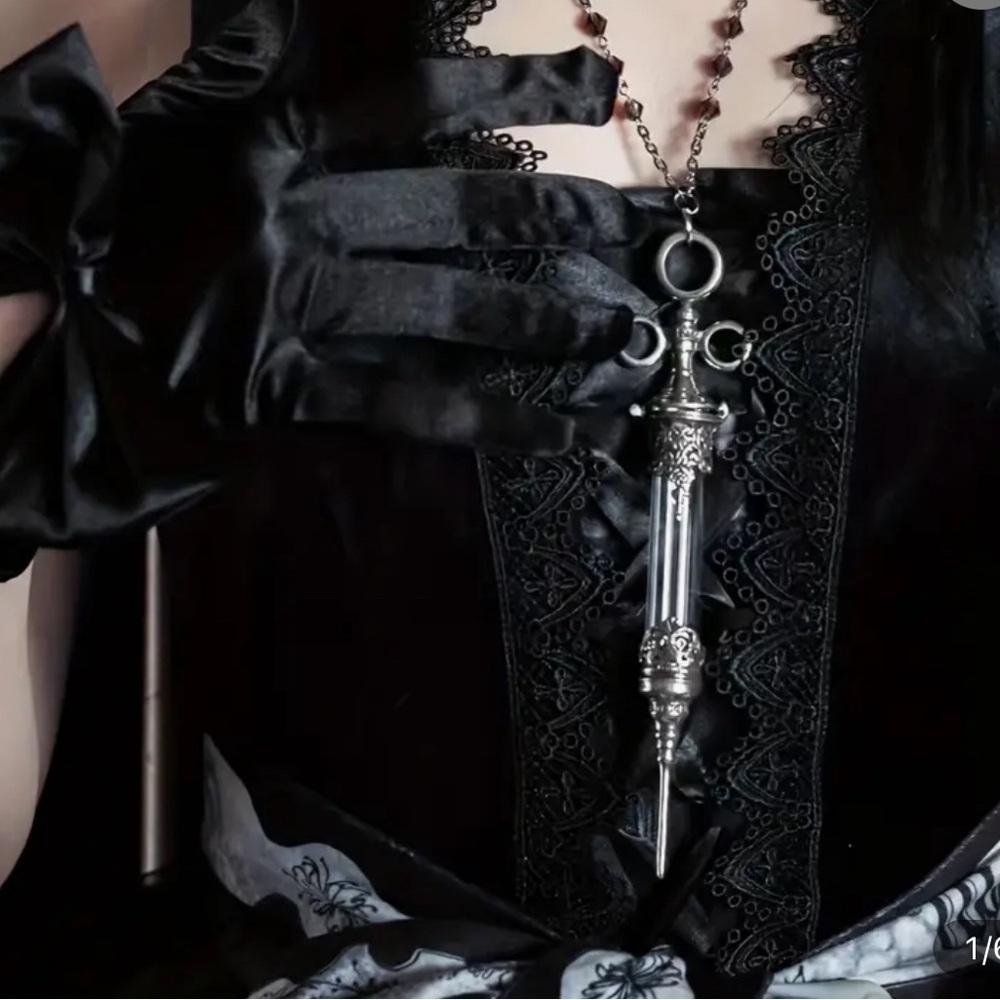 Gothic vile necklace